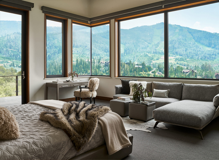 Mountain Side interior bedroom